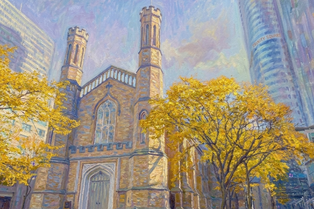 trinity church monet